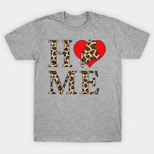 Maine Home Leopard Print T-Shirt